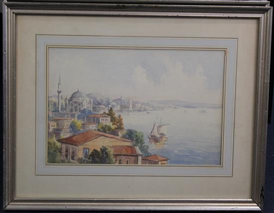 L. Serif Views of Istanbul, 10 x 15.5in.